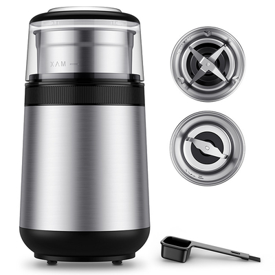 Fabricante de café elétrico do gotejamento dos multi copos removíveis de Herb Spice Grinder Machine 2 das porcas da função