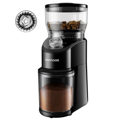 12 copos do profissional de moedura do ajuste de Burr Coffee Grinder 14 cônicos