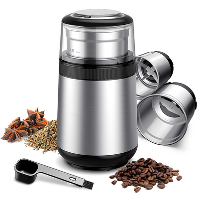 2 de café copos removíveis função Bean Grinder elétrico ajustável do fabricante 200W da multi