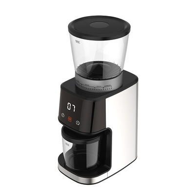 Café cônico quieto do café do motor da C.C. de Burr Coffee Grinder 165W 275g que faz a máquina