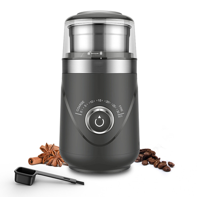 Do fechamento de aço portátil de Bean Grinder Stainless Safty do ABS moedor elétrico do café da casa