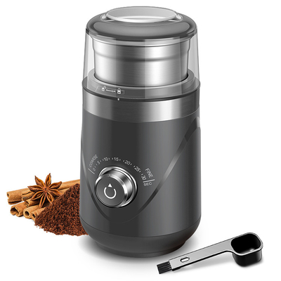 Mini Bean Custom Coffee Grinder Coarse ou copo removível fino Burr Mill elétrico