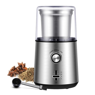 Moedor de café feito sob encomenda portátil automático Electric Stainless Steel 180W