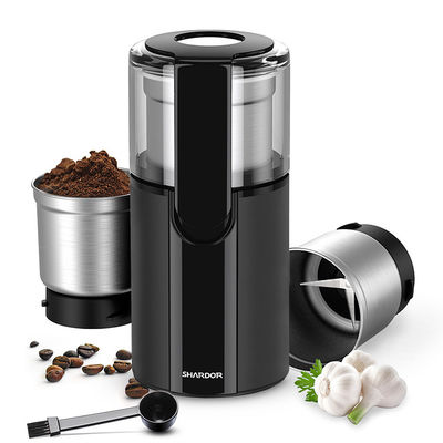 Moedor elétrico Machine Multiple Settings Burr Mill Coffee Grinder With da especiaria 2 copos