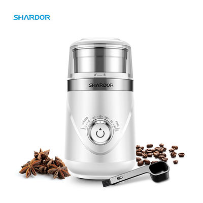 Café cronometrando Bean Grinder Stainless Steel Automatic Burr Grinder ajustável do botão
