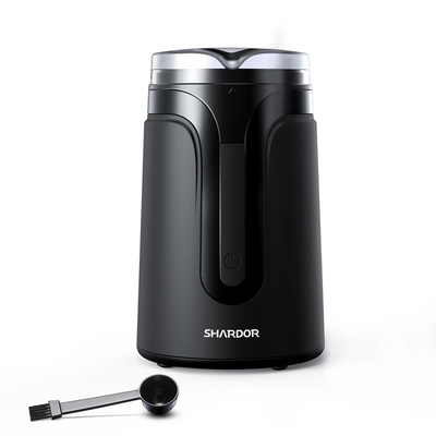 Moedor de café elétrico 150W do estojo compacto pequeno da lâmina 40g automático