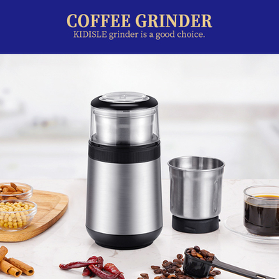 Moedor And Maker With de Machine Automatic Coffee do moedor da especiaria SS304 2 bacias removíveis