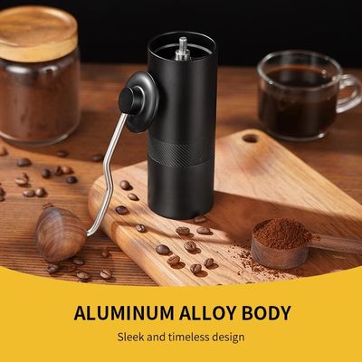 CE de Aluminium Alloy Portable do moedor de café de Burr Small Handheld Mini Hand