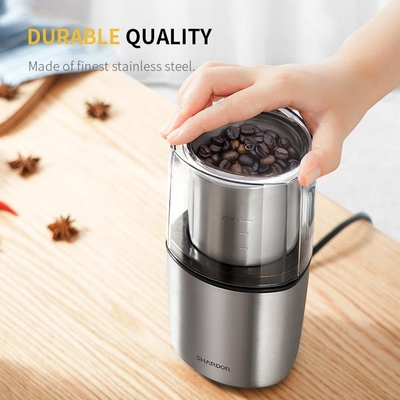 Moedor de café feito sob encomenda fino Removable Spice Grinder de Corse de aço inoxidável