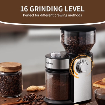 2 a 12 copos do moedor elétrico Cg 835s Burr Shardor Coffee Bean Grinder do café