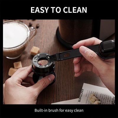 Fabricante de café profissional ajustável elétrico portátil de Burr Coffee Grinder Silver 240g