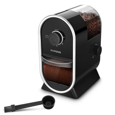 fabricante de café de aço inoxidável de Burr Hand Grinder Nespresso Household do botão de controlo 240g