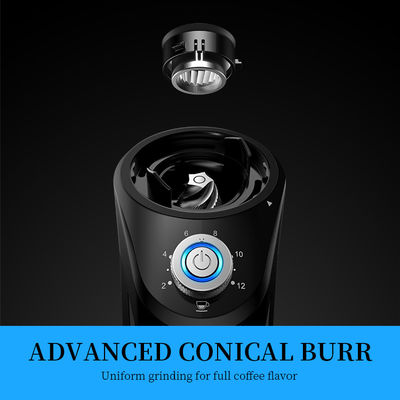 12 copos do profissional de moedura do ajuste de Burr Coffee Grinder 14 cônicos