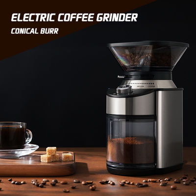 ABS cônico profissional de Burr Coffee Grinder do de alta capacidade com ajuste preciso da moagem 19