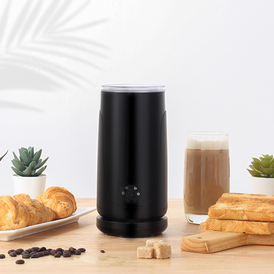 Controle de temperatura preciso baixo destacável lustroso 65°C de Matte Black Espresso Milk Frother
