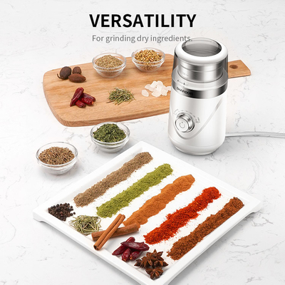 fabricante de café portátil pequeno do ABS 70g, Mini Electric Burr Coffee Grinder