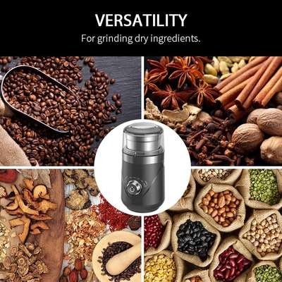 Do fechamento de aço portátil de Bean Grinder Stainless Safty do ABS moedor elétrico do café da casa