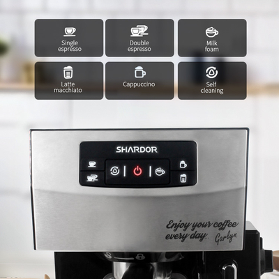 Máquinas de café Multifunction do café do cappuccino do One Touch 1450W da máquina do café do ODM do OEM