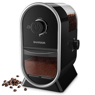 Máquina de moedura do café de Mini Black Burr Coffee Grinder 100W para a casa