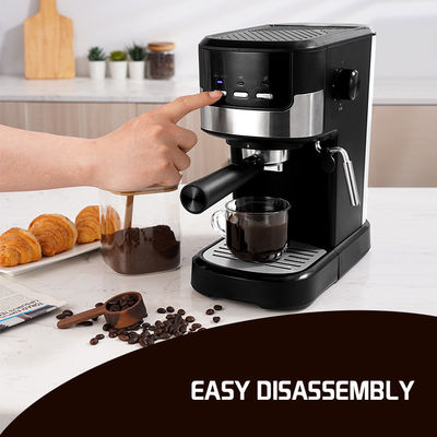 Máquina totalmente automático automática do cappuccino da máquina 1250ml do gotejamento do café do controle de NTC
