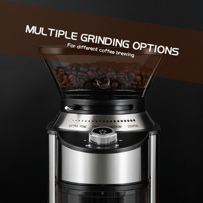 Burr Coffee Grinder Adjustable cônico pequeno 19 fabricantes de café comerciais de ajuste do café