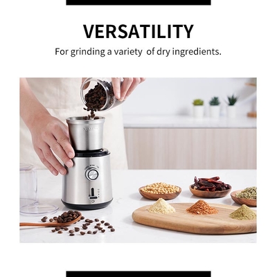 Moedor de café feito sob encomenda portátil automático Electric Stainless Steel 180W