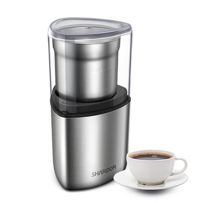 Moedor de café feito sob encomenda profissional Machine Electric das porcas 200W de aço inoxidável