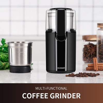 Moedor elétrico Machine Multiple Settings Burr Mill Coffee Grinder With da especiaria 2 copos
