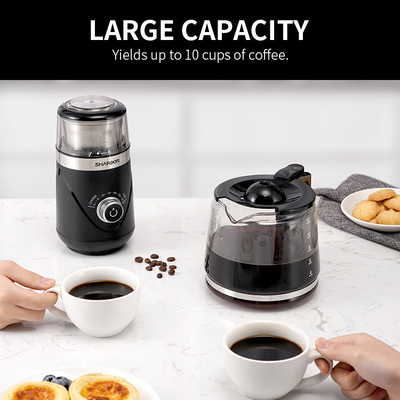 Fabricante de café elétrico portátil automático da capacidade CG638B de Bean Grinder 70g do café do ABS