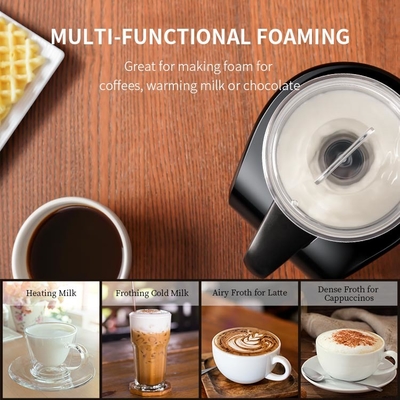 Leite branco Frother 200W 4 do café em 1, fabricante elétrico automático da espuma do café