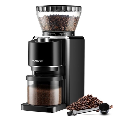 2 - Luz azul ajustável do diodo emissor de luz de Burr Coffee Grinder Safety Lock da anti casa estática de 12 copos