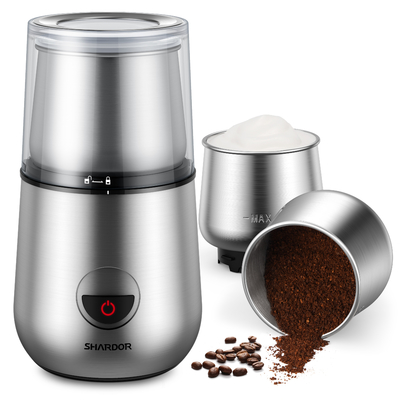 2 em 1 moedor de café feito sob encomenda And Milk Frother 2 em 1 leite frio semi automático